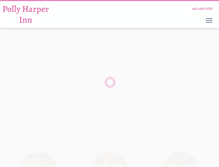 Tablet Screenshot of pollyharperinn.com